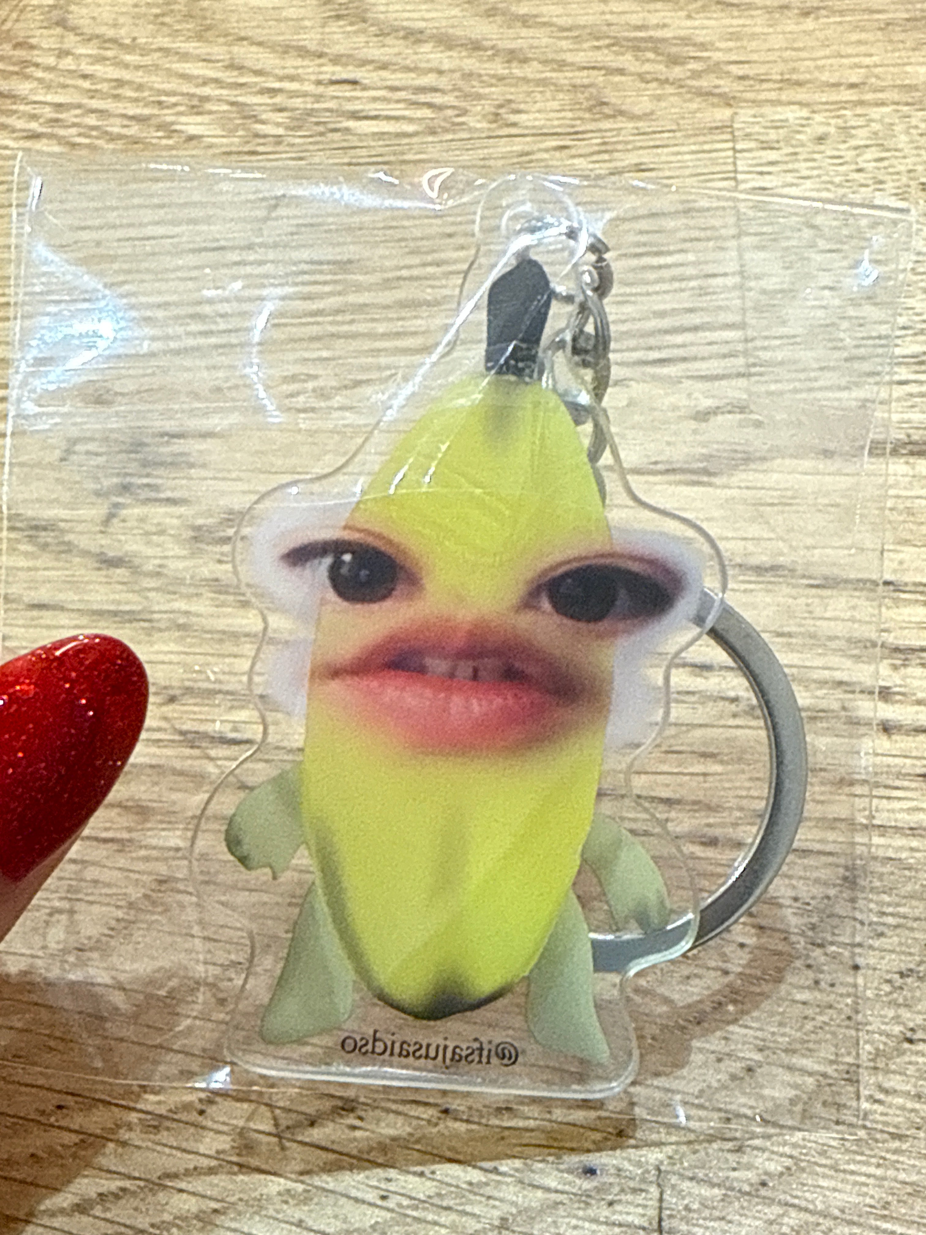Banana key ring