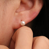Fresh Water Pearl Huggie Earring
