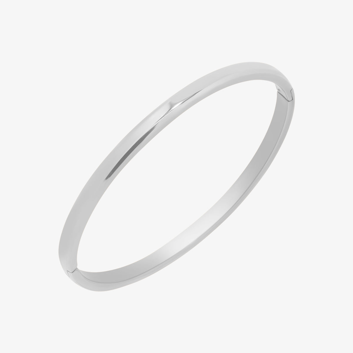 Thin Bangle featuring a precision-crafted, minimalist design with a slender profile, offering versatile style and durable elegance for any occasion.