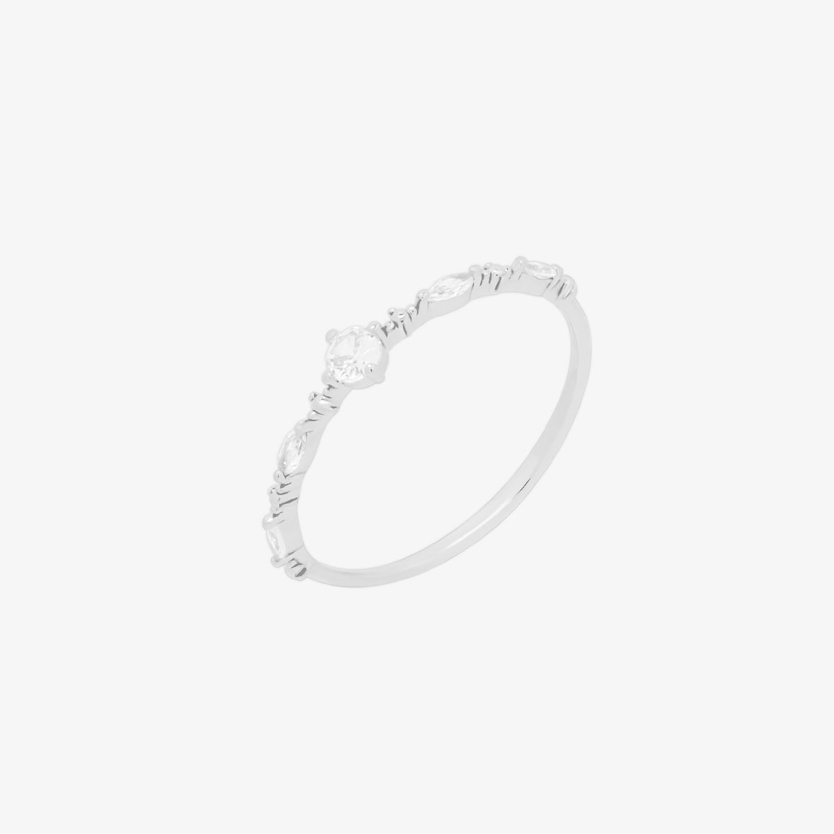Little Cubic Ring crafted with premium materials, featuring a sleek cubic design that adds modern elegance to any outfit.