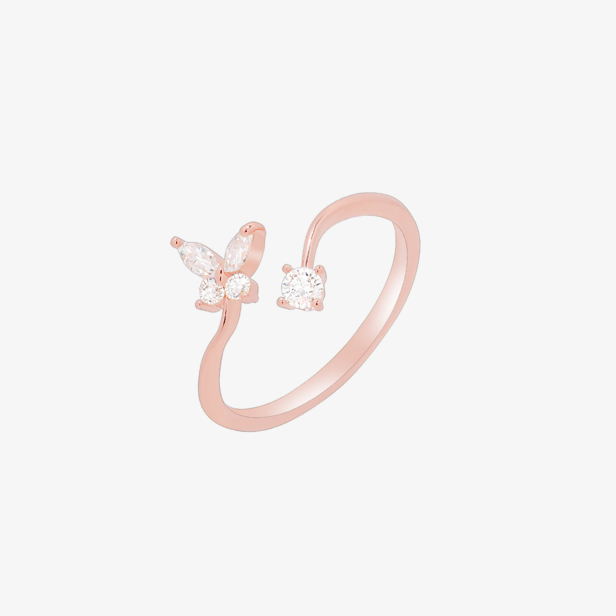 Butterfly cubic ring