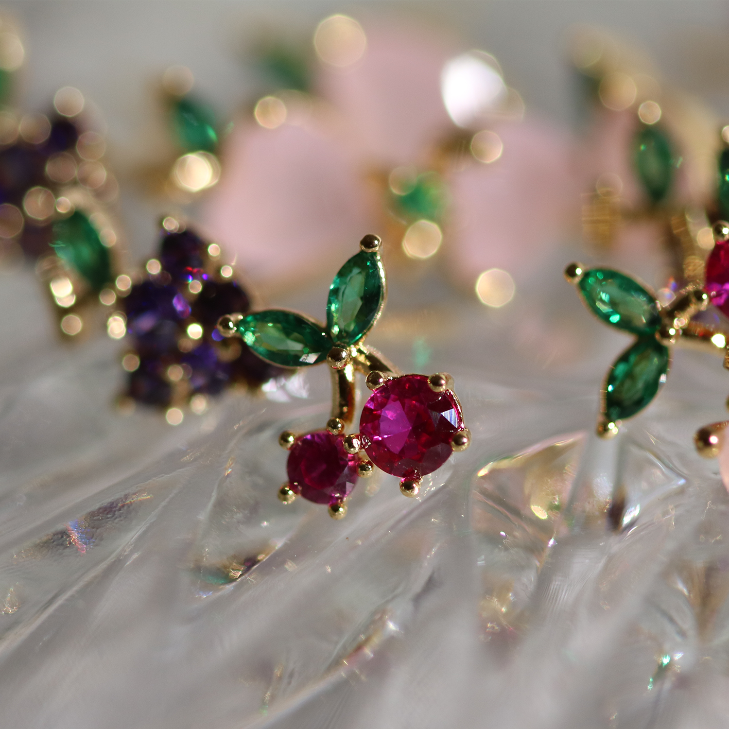 Cherry earrings