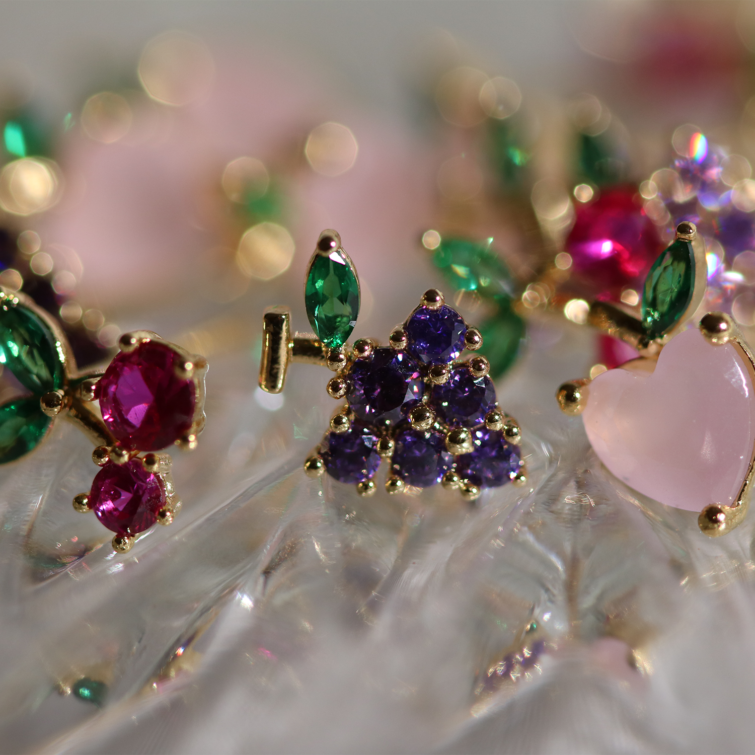 Cherry earrings