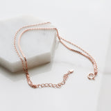 Two lines layered bracelet_square