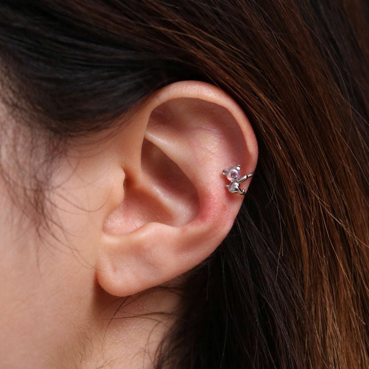 Teddy Bear Ear Cuff