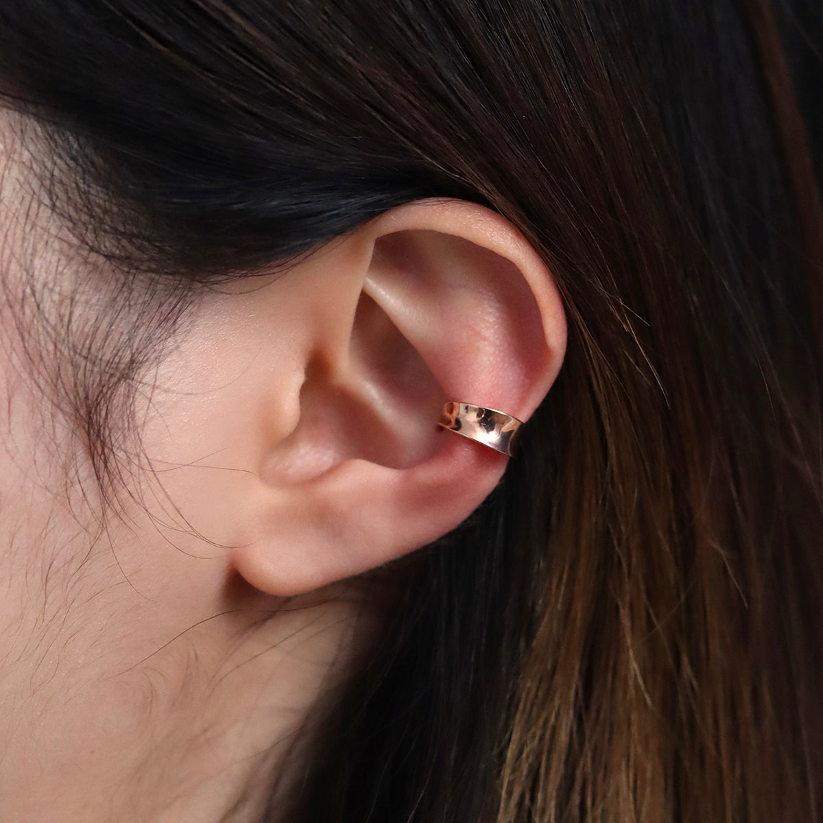 Hammered Ear Cuff