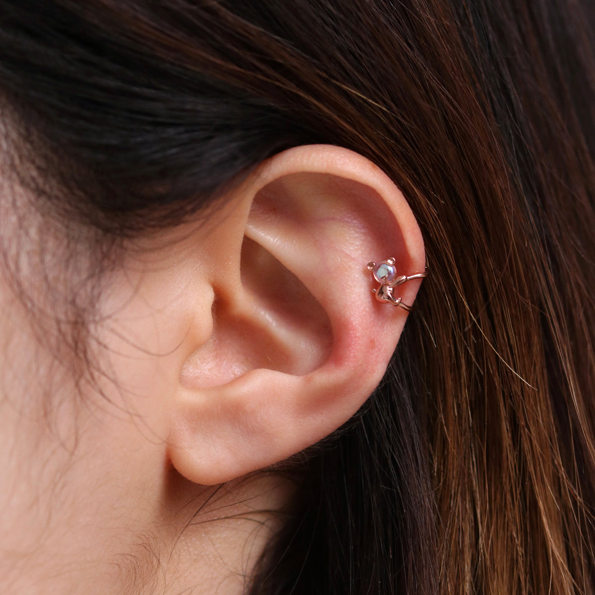 Teddy Bear Ear Cuff