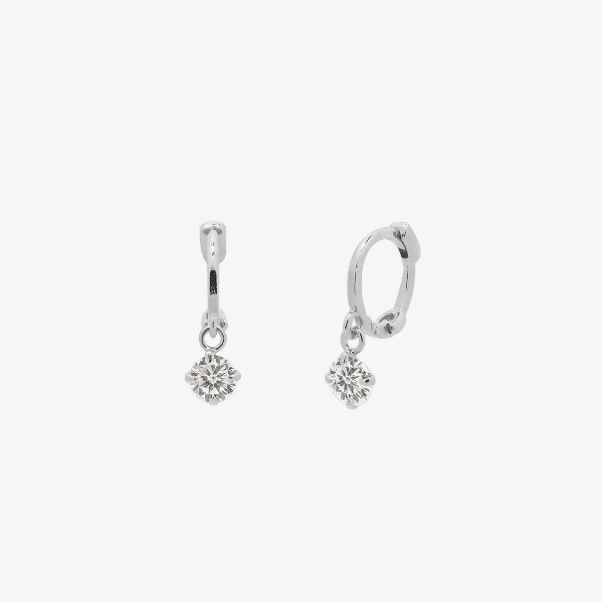 Cubic Charm Huggie Earring