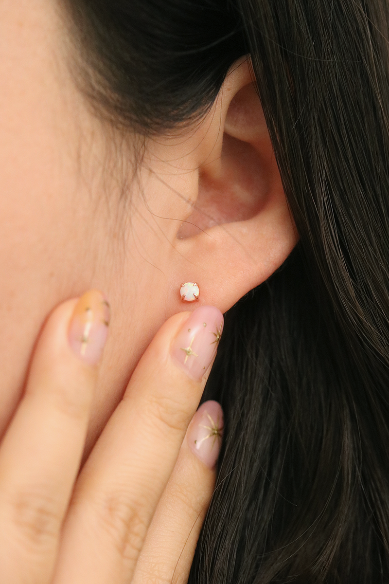 Small 2025 opal studs