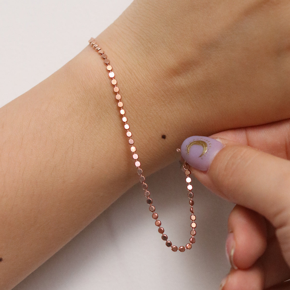 Dot heart bracelet