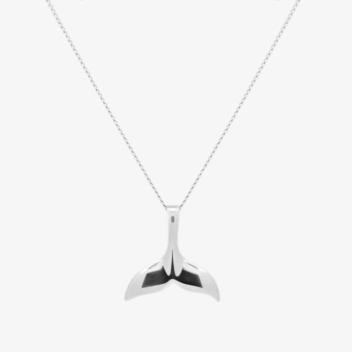 Dolphin tail necklace