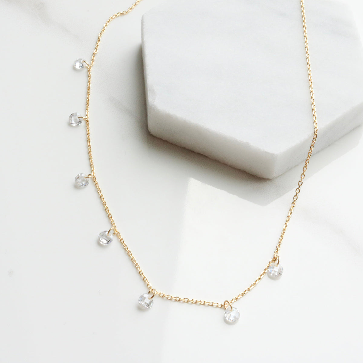 Seven drops necklace