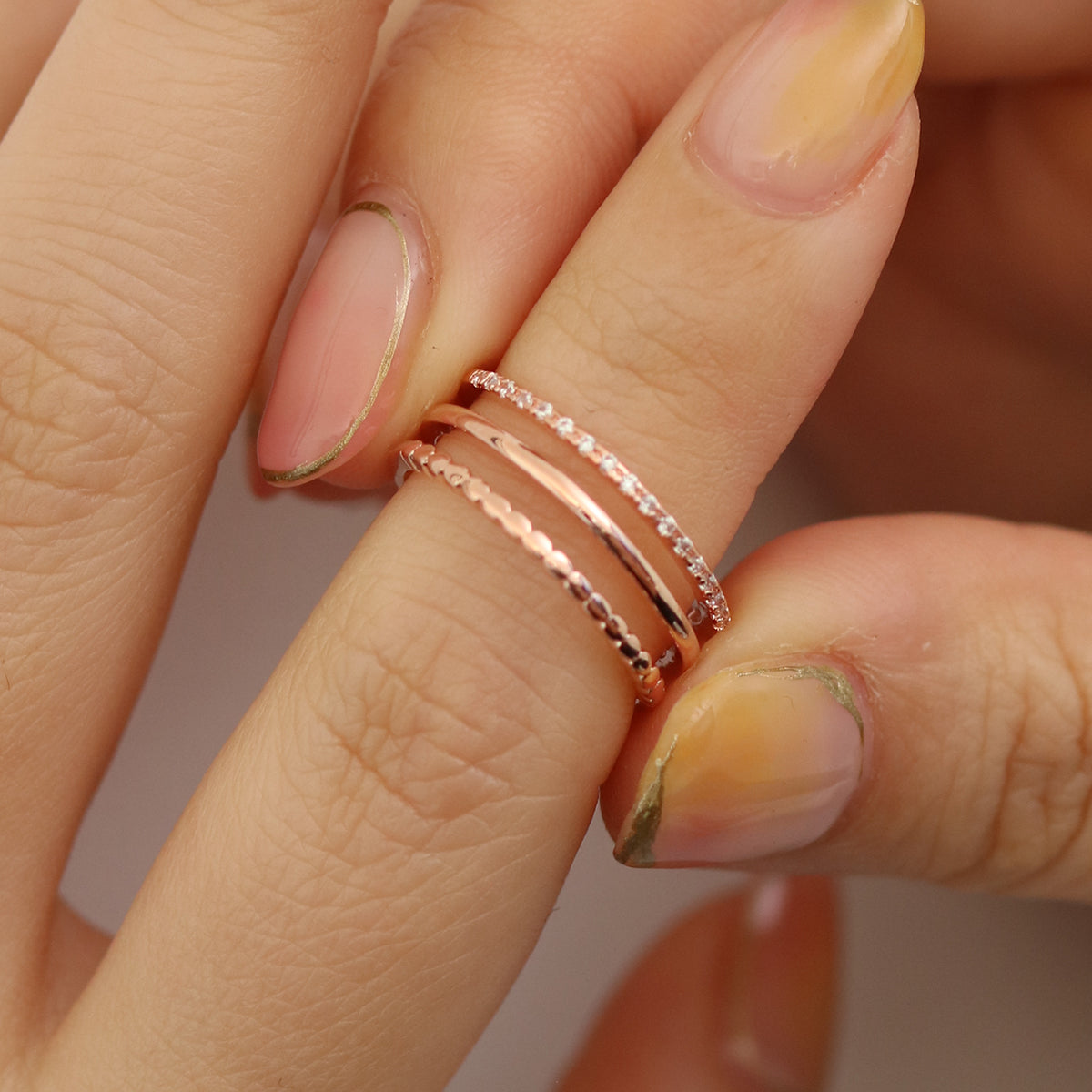 Triple Layer Ring