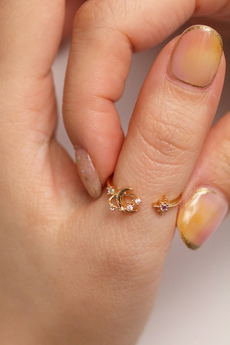 Orbit moon ring
