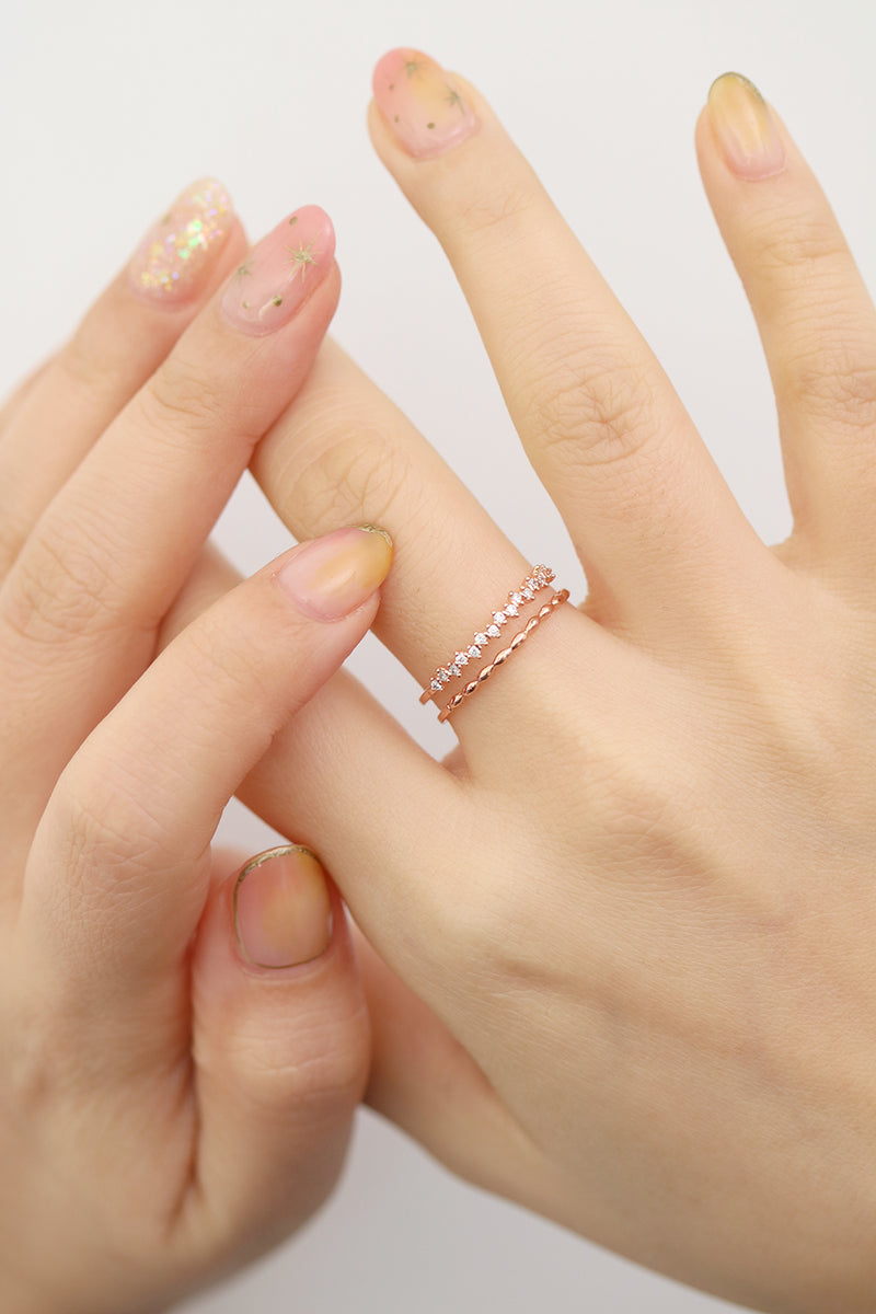 Double layered ring