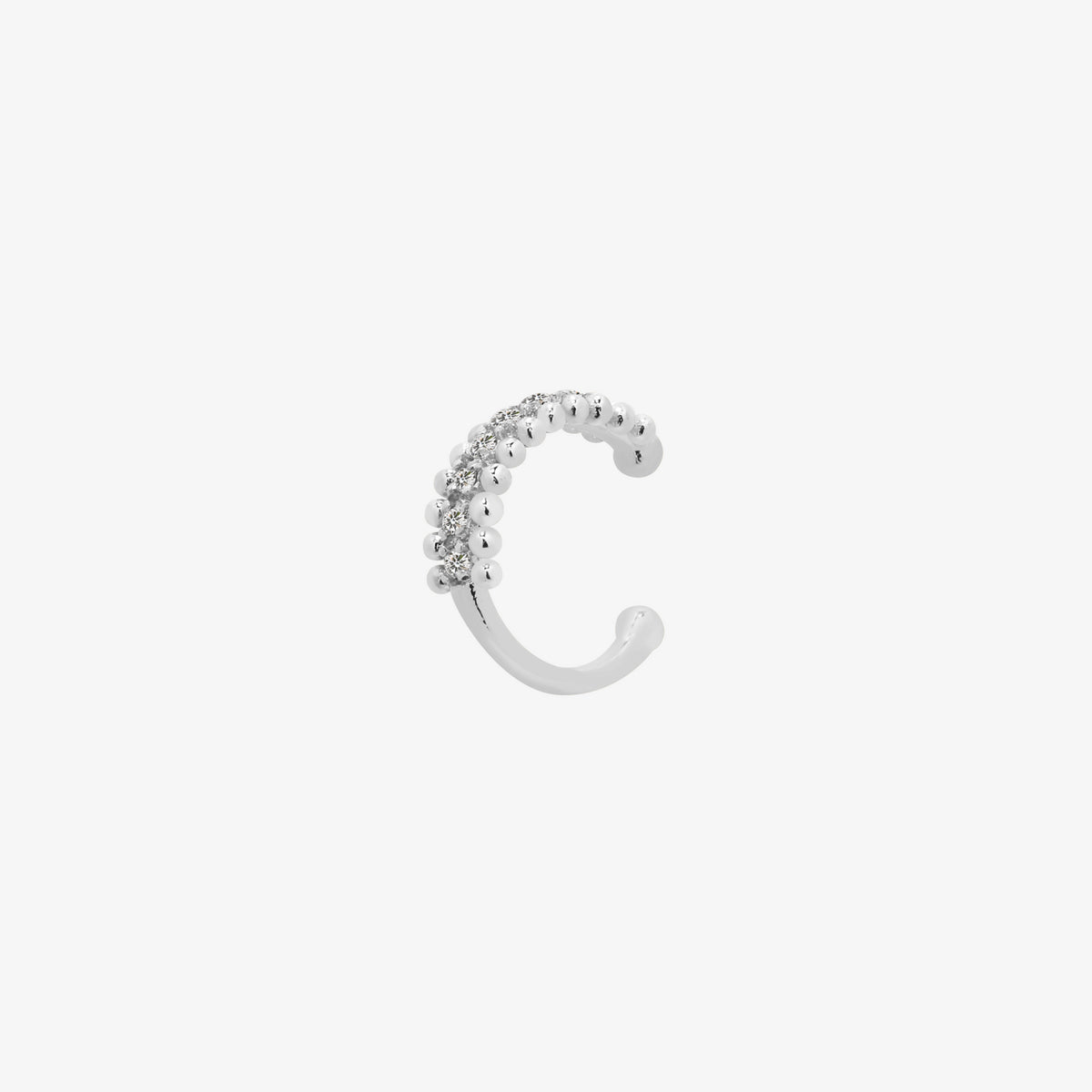 Dotted Cubic Ear Cuff