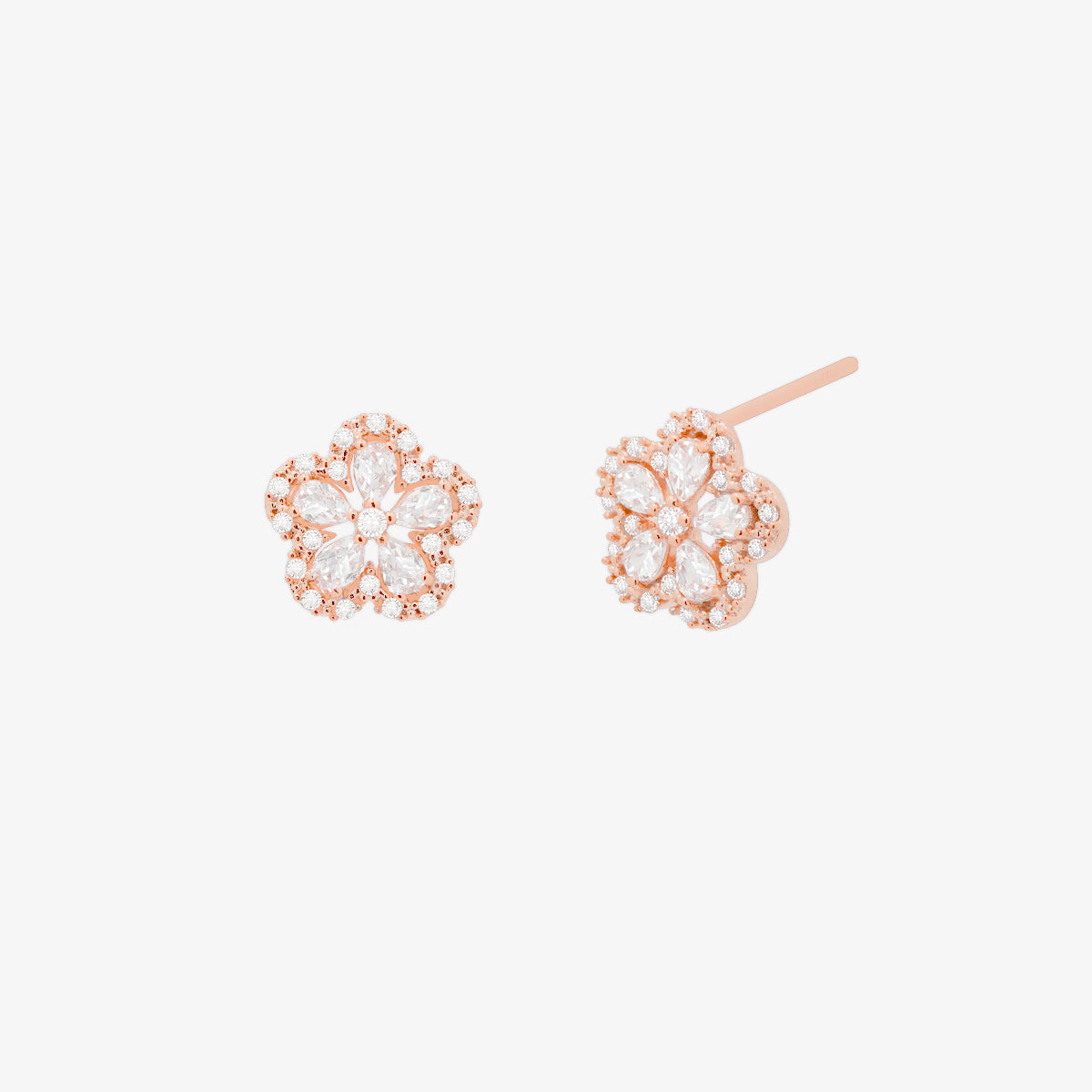 Blossom flower earrings