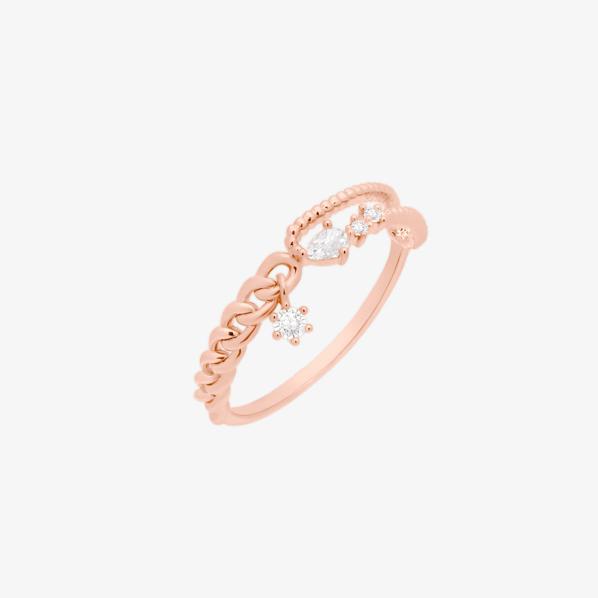 Cubic dangle chain ring