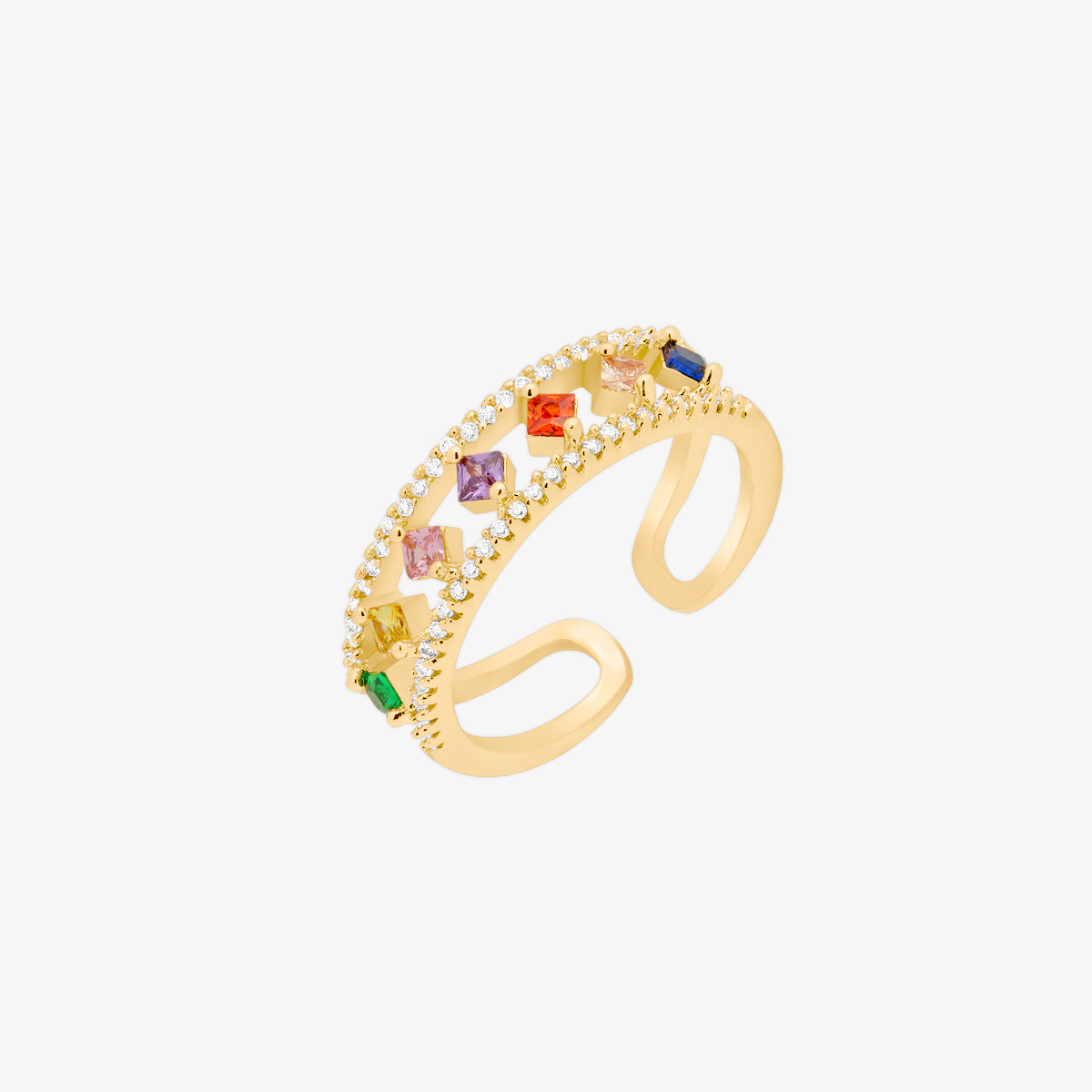 Double Rainbow Ring