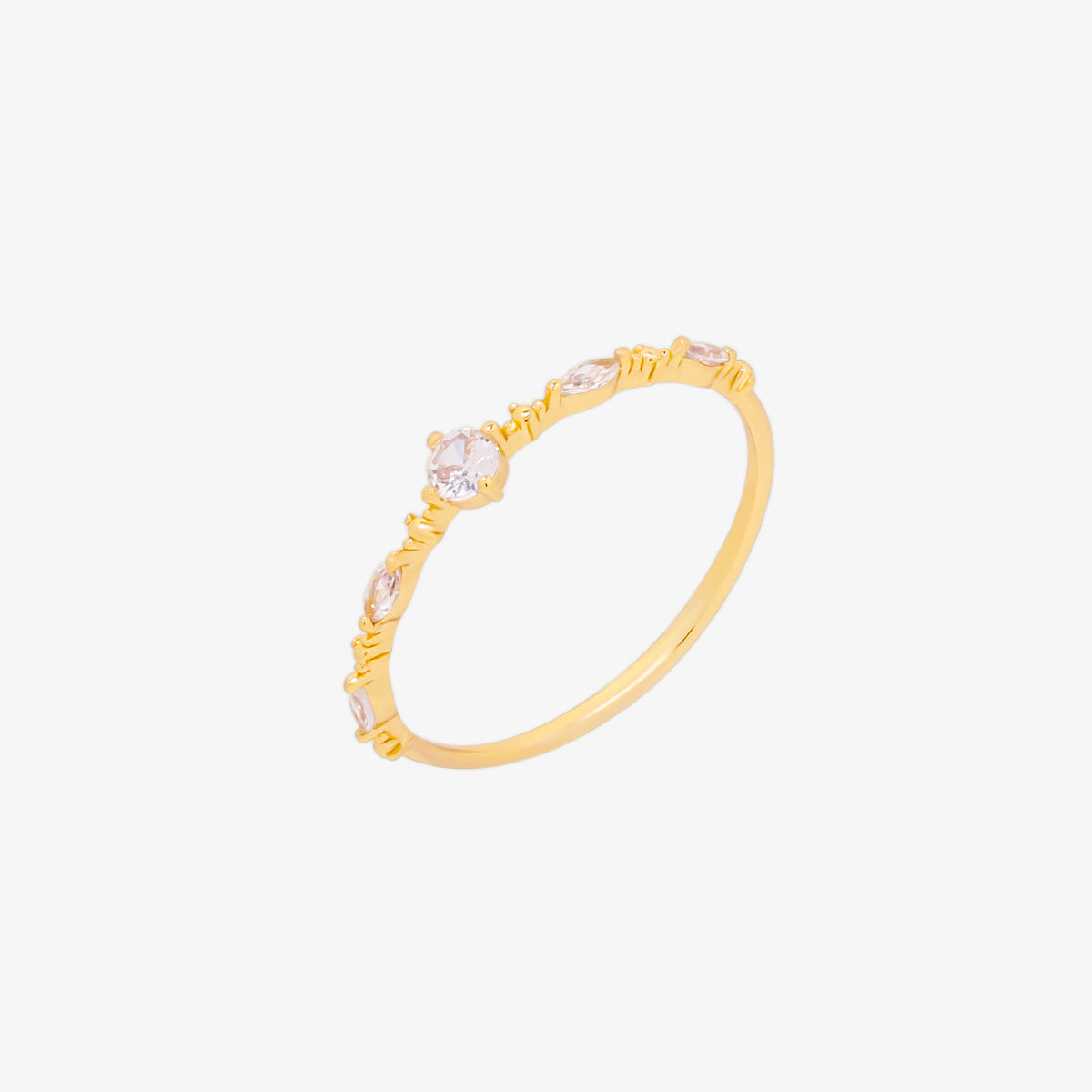 Little Cubic Ring crafted with premium materials, featuring a sleek cubic design that adds modern elegance to any outfit.