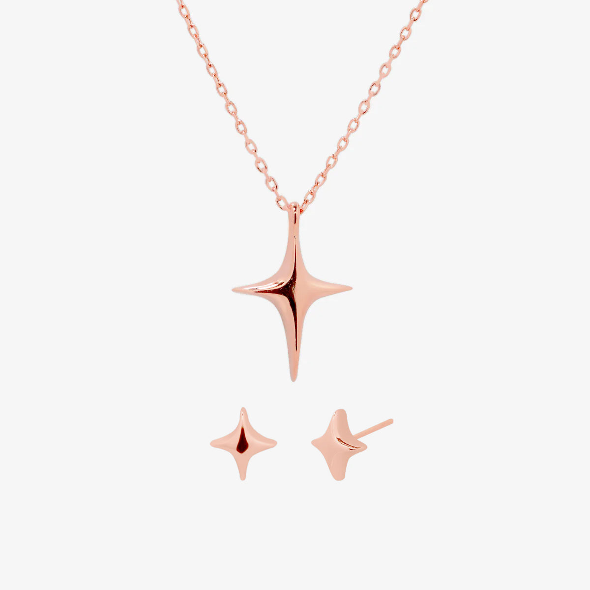 Stellar Bling Set in Rose gold