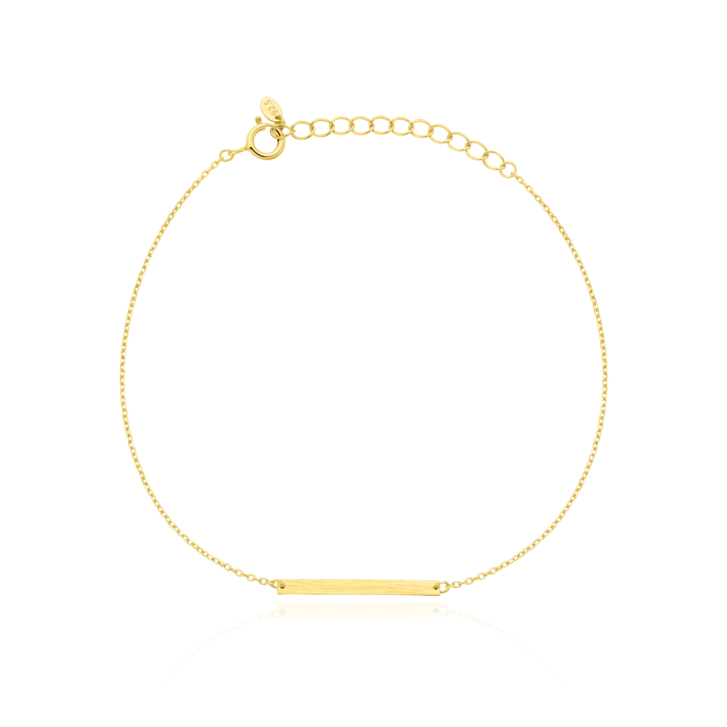 Plain bar bracelet