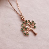 Tree necklace