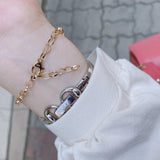 Circle chain bracelet - NABILONDON