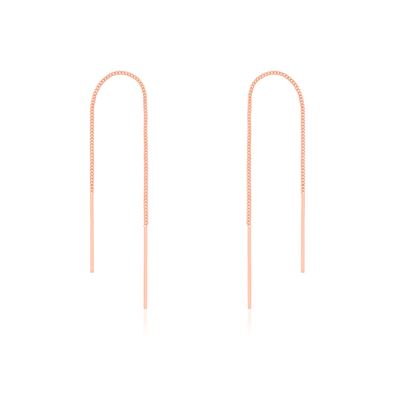 Diamond 2025 threader earrings