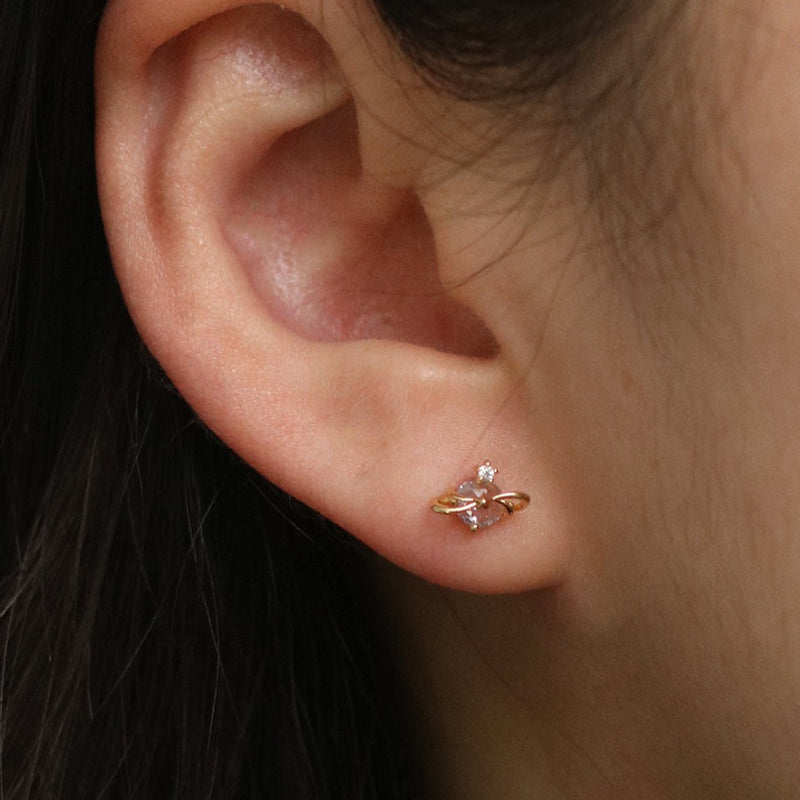 Princess saturn earrings