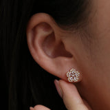 Blossom flower earrings