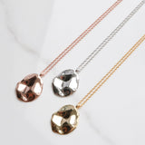 Oval palette necklace