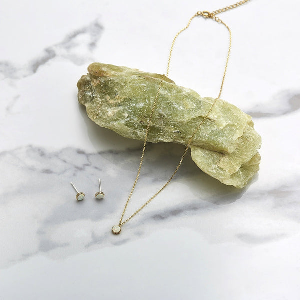 Opal necklace