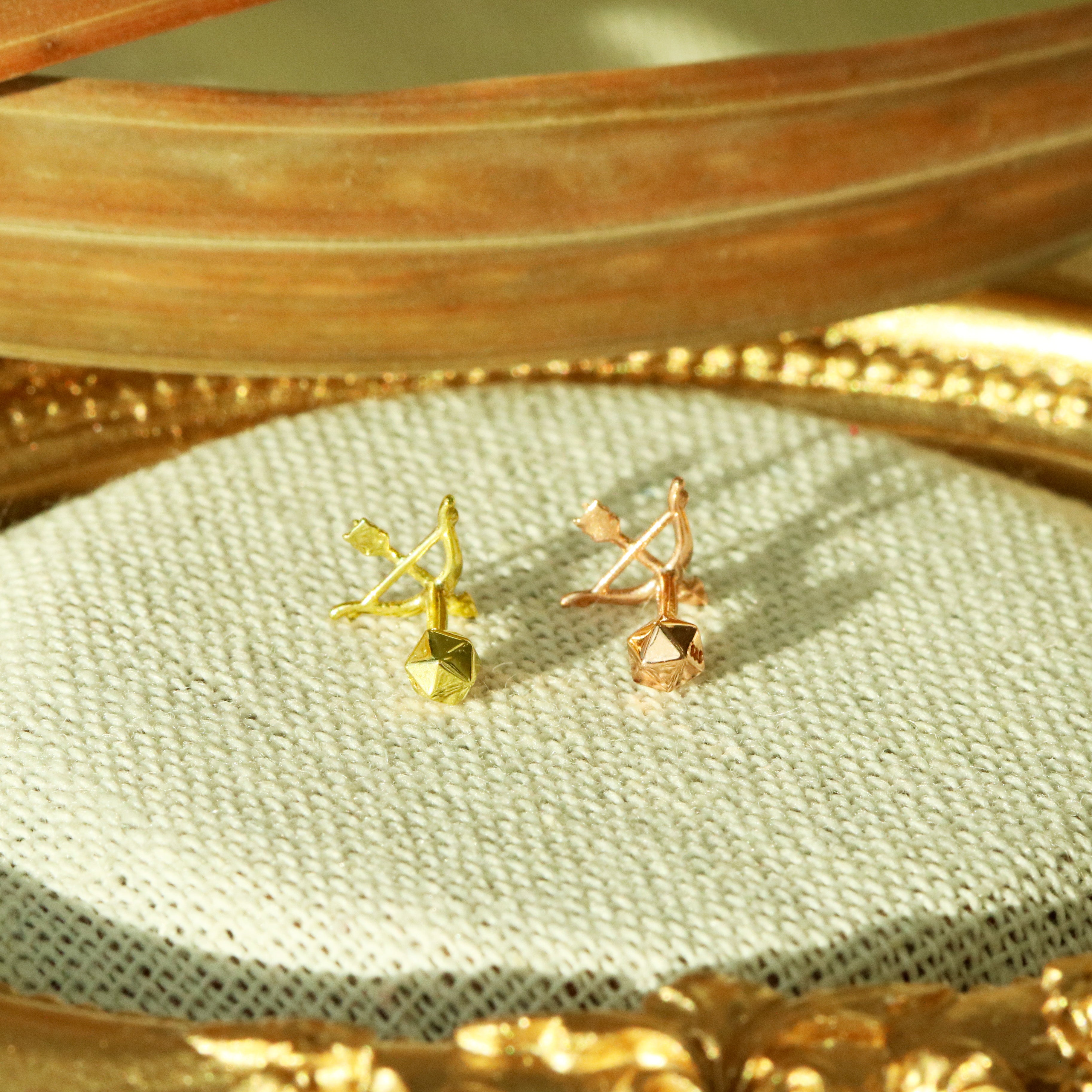 Cupid arrow barbell