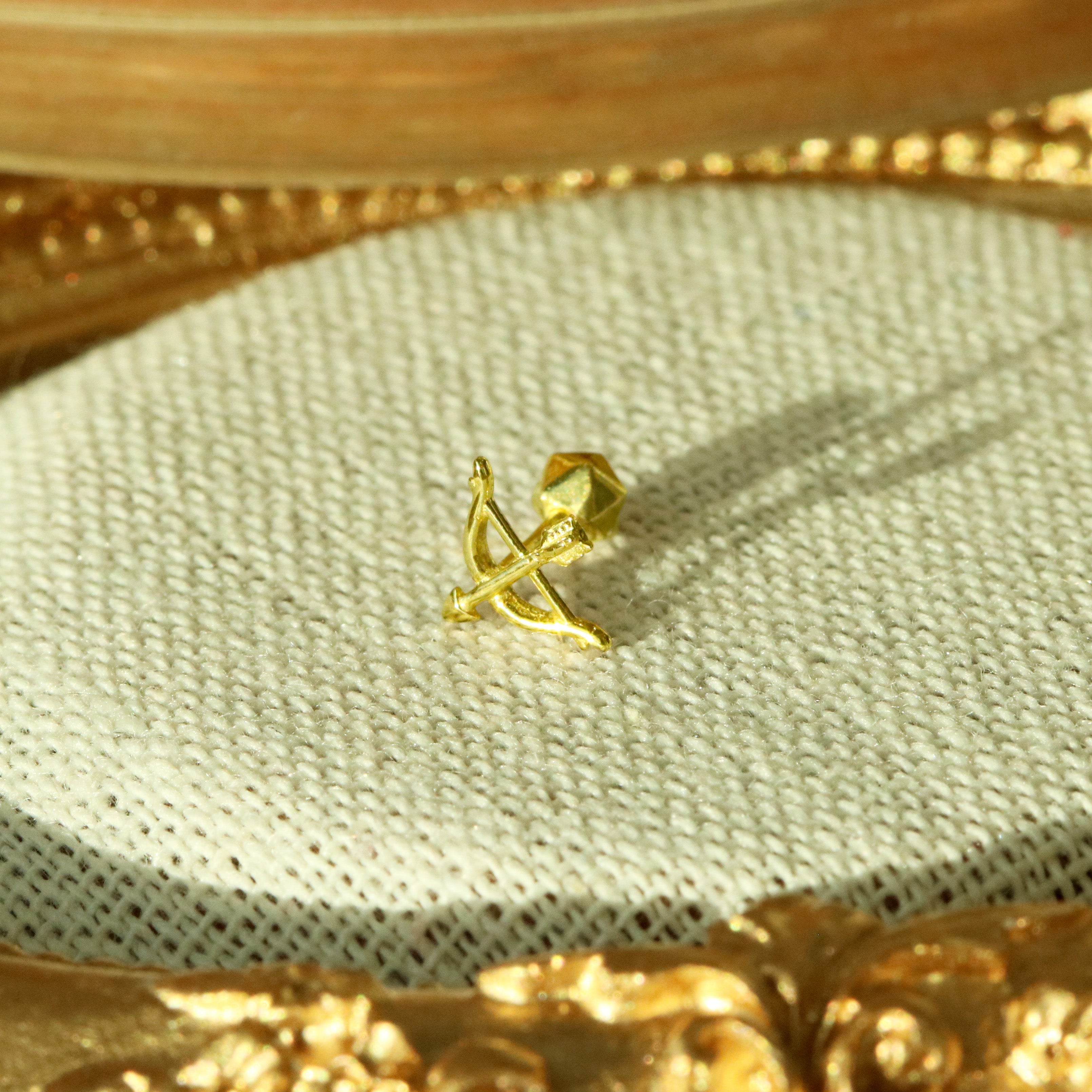 Cupid arrow barbell